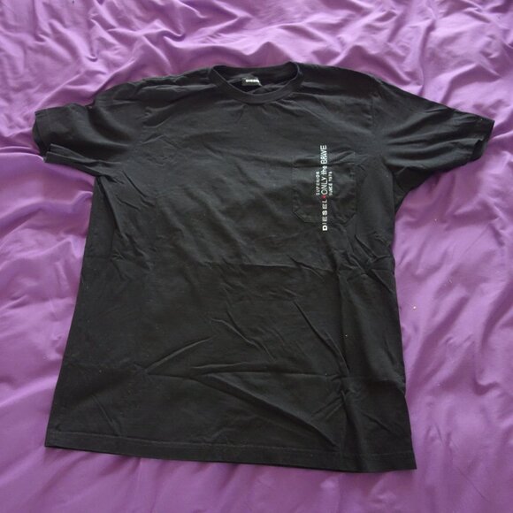 Diesel Superior Only the Brave Since 100% Cotton 1978 Black Size XL T-Shirt - Picture 1 of 11